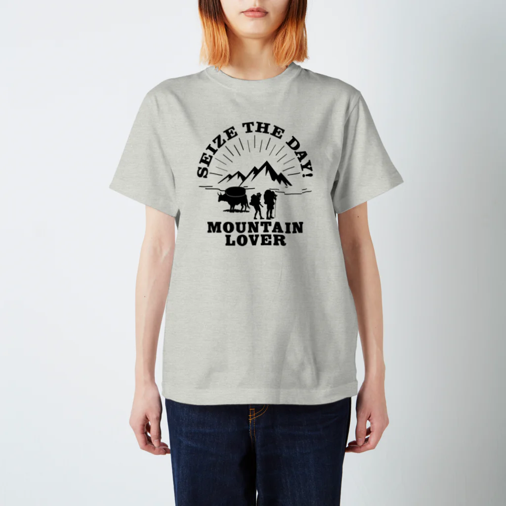 UNIREBORN WORKS ORIGINAL DESGIN SHOPのMountain LOVER スタンダードTシャツ
