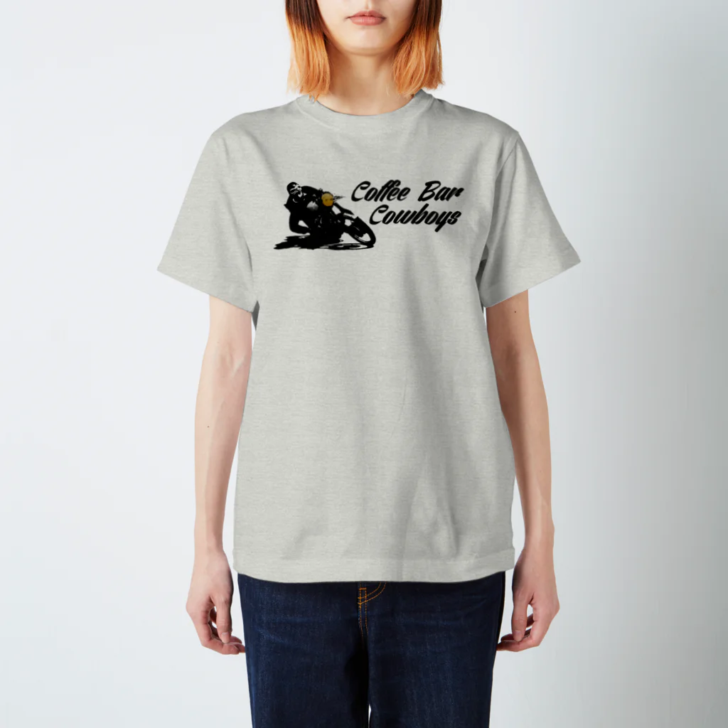 Plastic-EarthのCoffee Bar Cowboys Ver2 Regular Fit T-Shirt