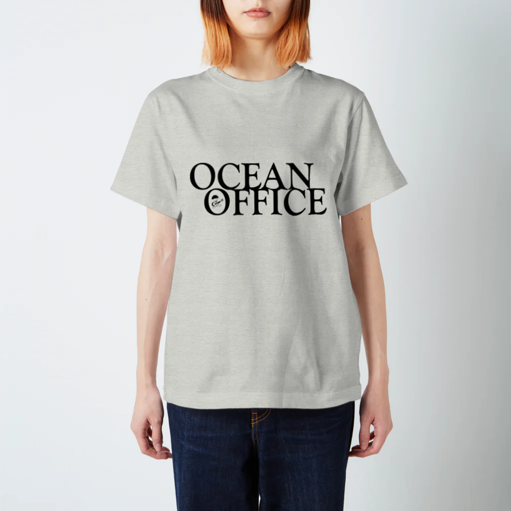 OCEAN OFFICEのオーシャンオフィスロゴ-グラデーション- スタンダードTシャツ