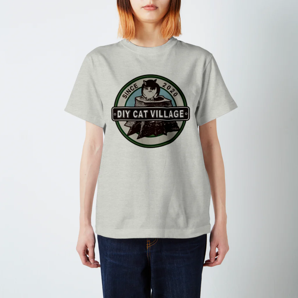 DIY Cat Villageのロゴ DIY Cat Village スタンダードTシャツ