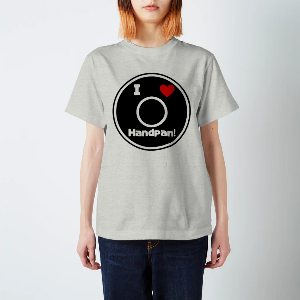 0965 brandのI ❤️ handPan  スタンダードTシャツ