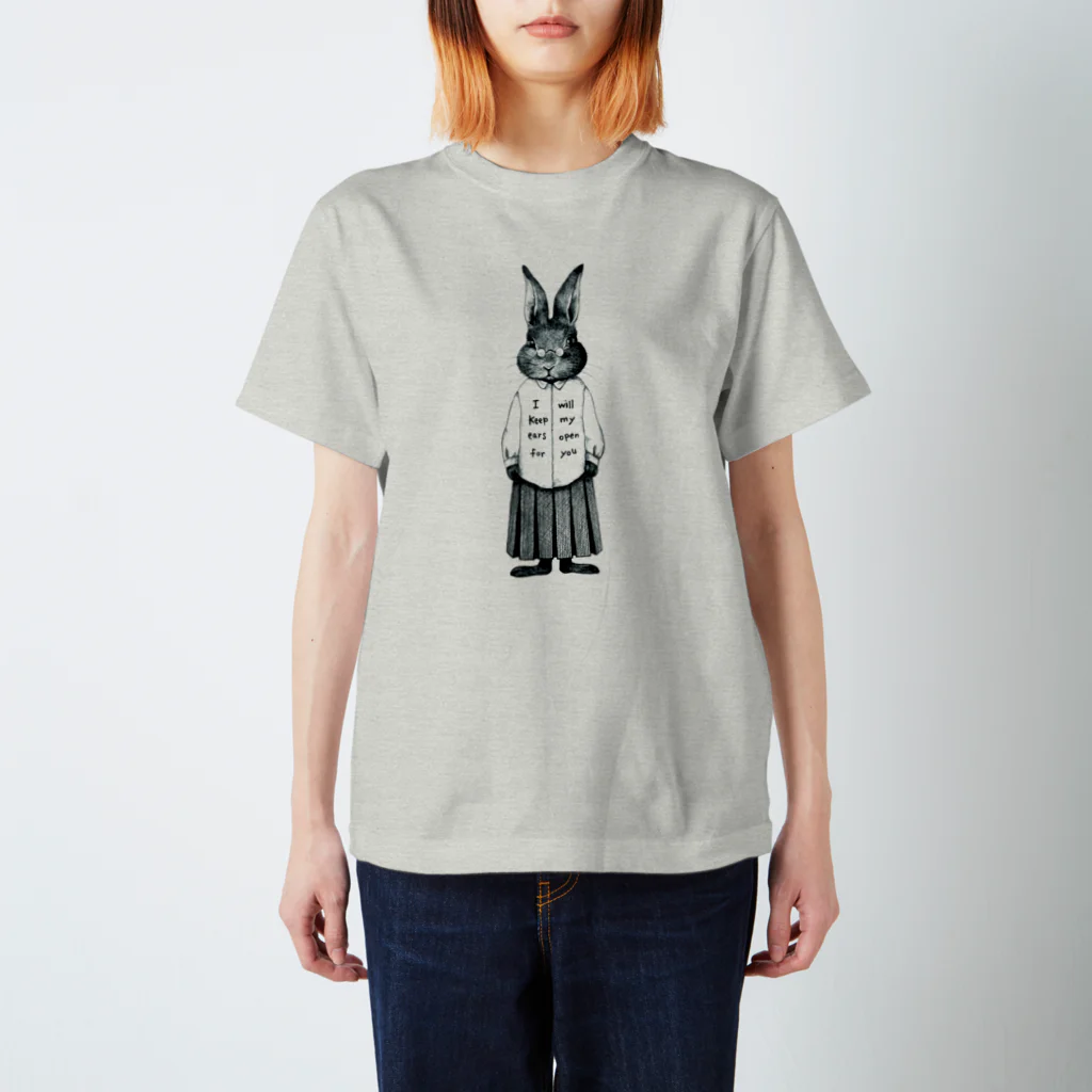 Bonamiのmama rabbit スタンダードTシャツ