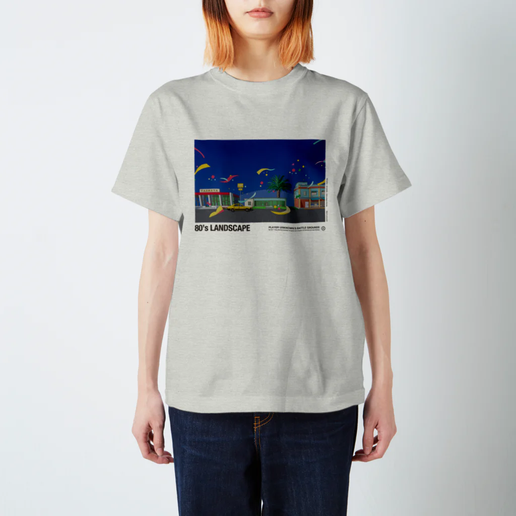 ブリーフ天使の80sLANDSCAPE_B スタンダードTシャツ