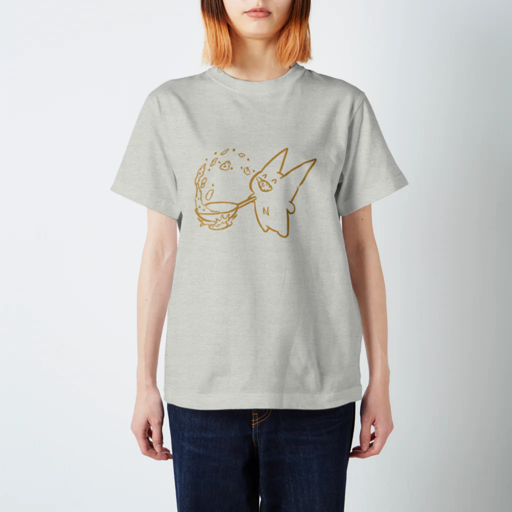 Ｎ　(・〜・）のえぬぴえんまる　ちゃーはん Regular Fit T-Shirt