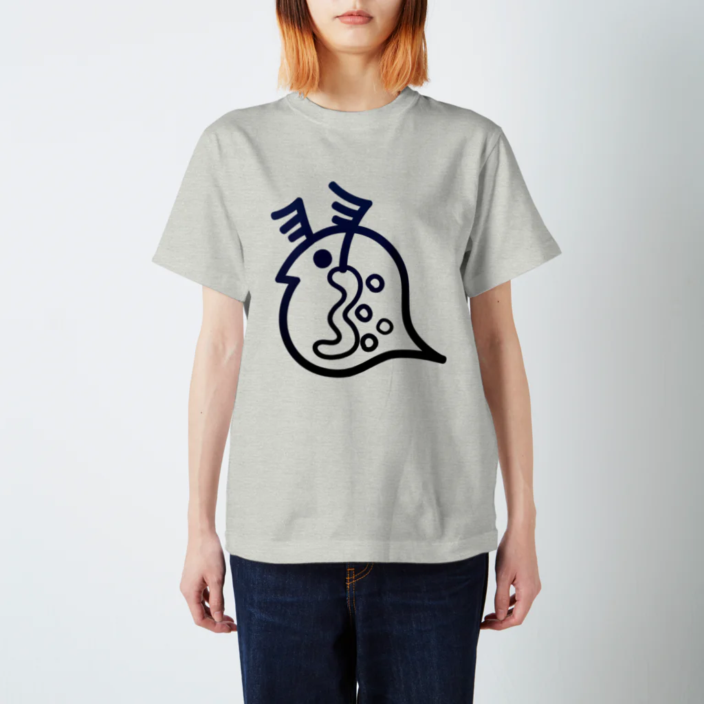 もさもさあしこの財布の中身(suzuri版)のきほんのみじんこ スタンダードTシャツ