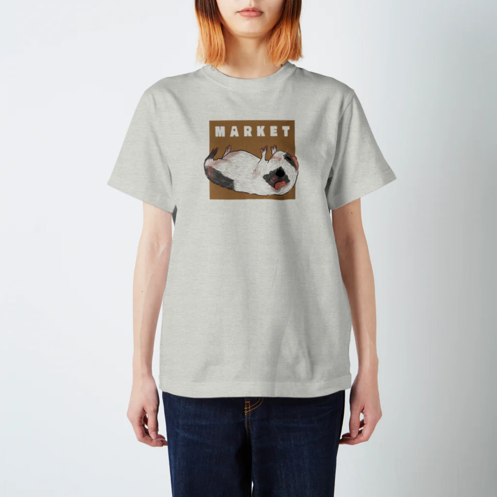 CHIMOCHIのGuinea pig Market ２ スタンダードTシャツ