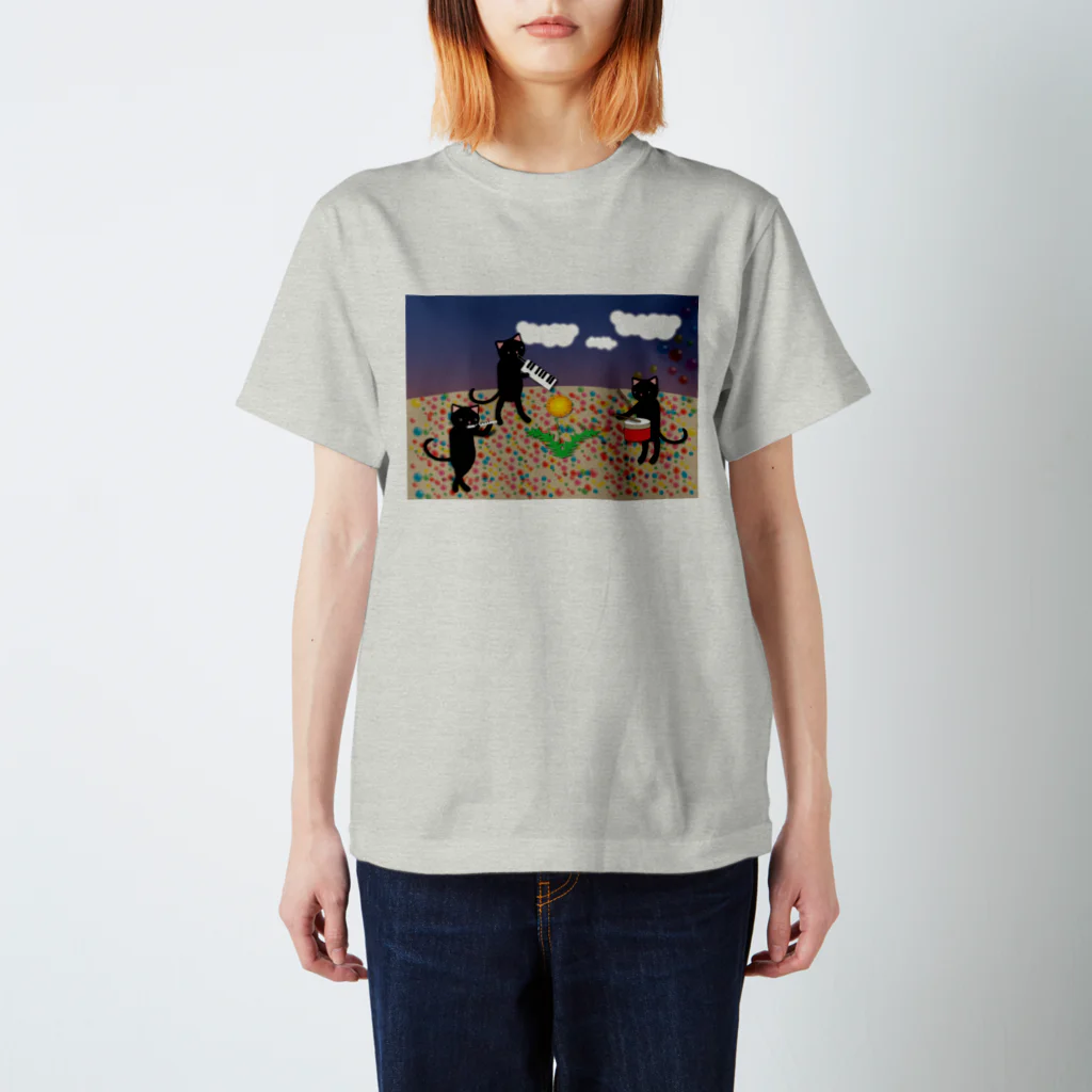 高田万十の虹色の砂 スタンダードTシャツ