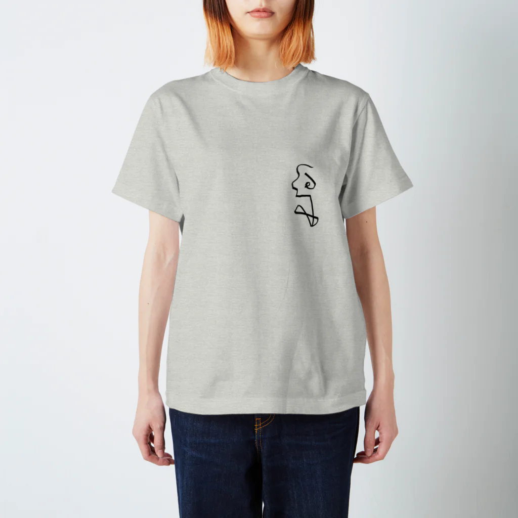 glndejoaの一輪の花 Regular Fit T-Shirt