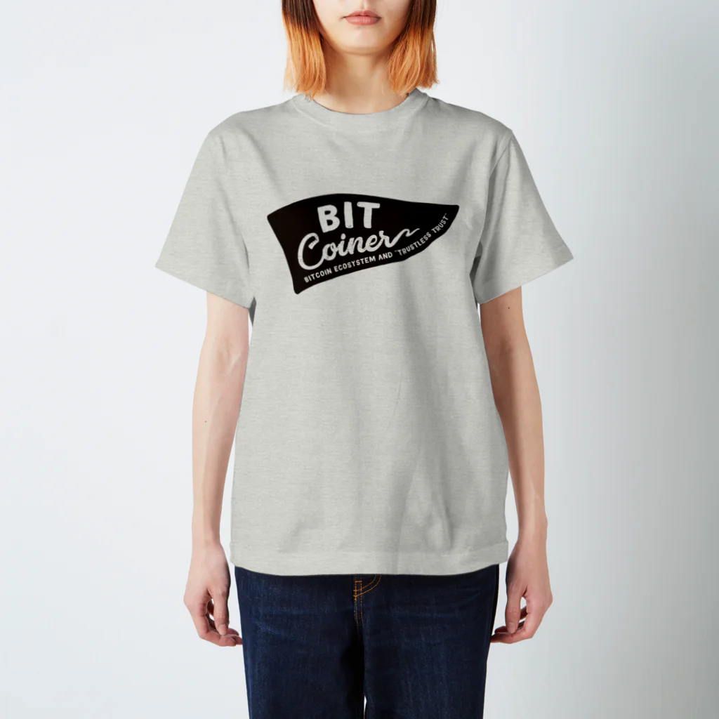 ヒヨコ氏のBitcoiner ビットコイナーTシャツ スタンダードTシャツ