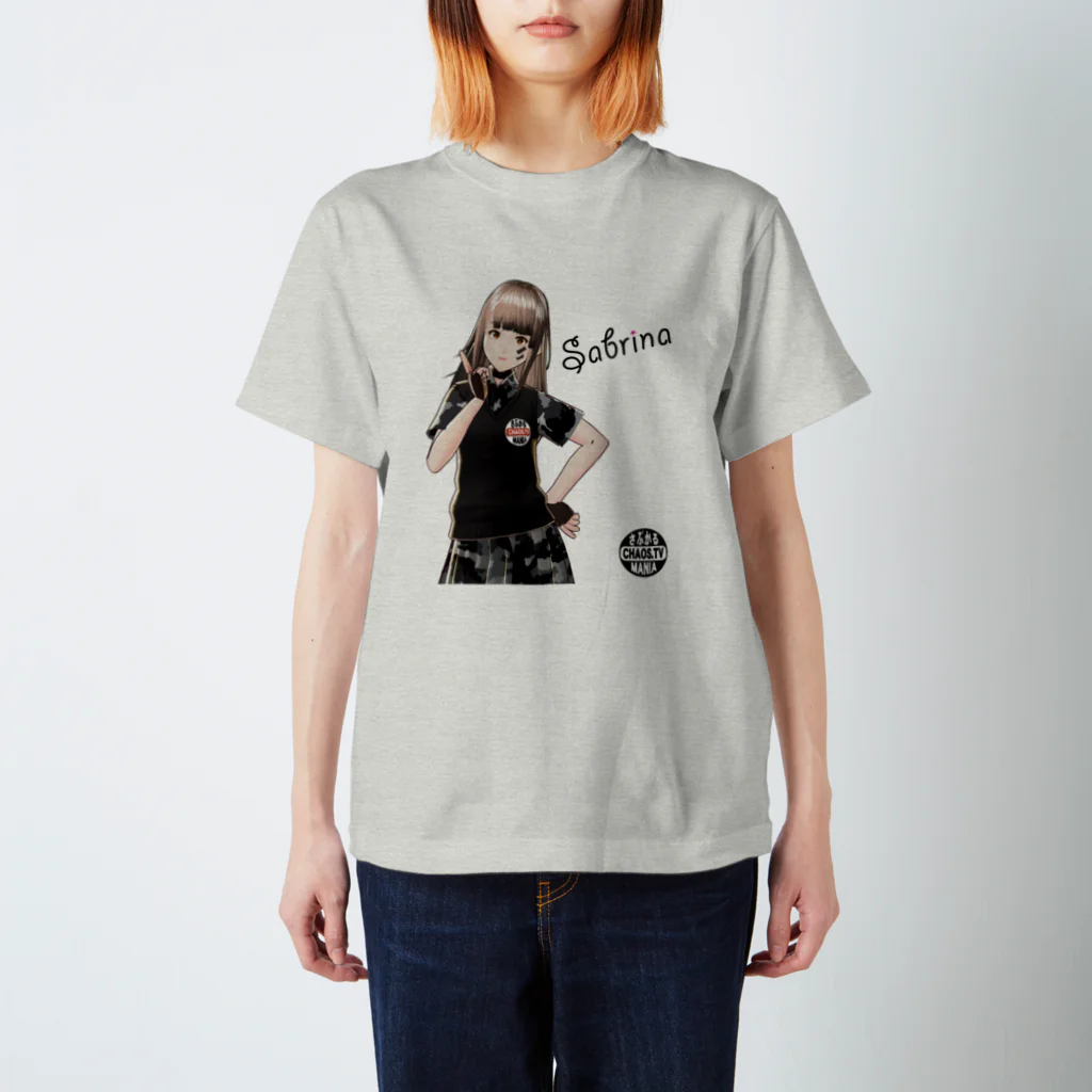 さぶかるカオスPXのさぶ里奈さん レギュラーBタイプ スタンダードTシャツ