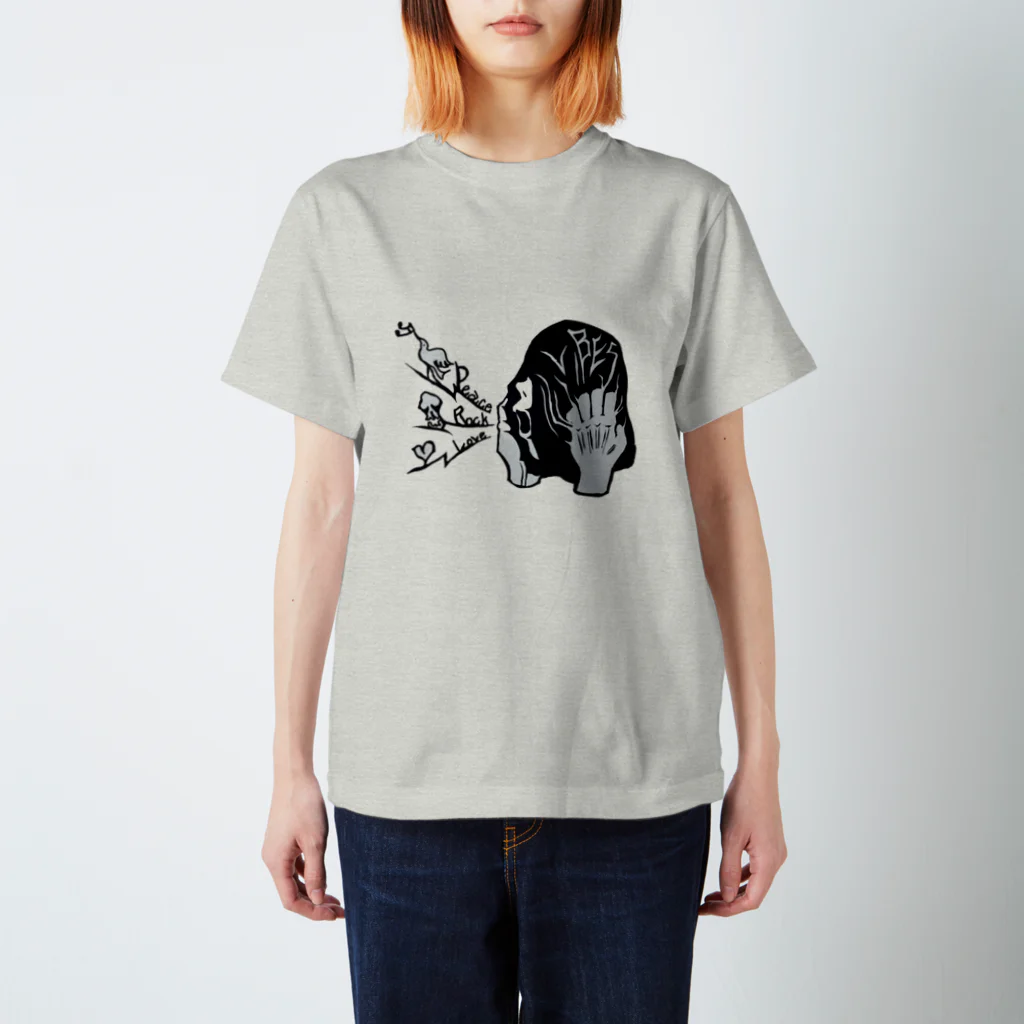 NEOJAPANESESTYLE                               のpeace ROCK love スタンダードTシャツ