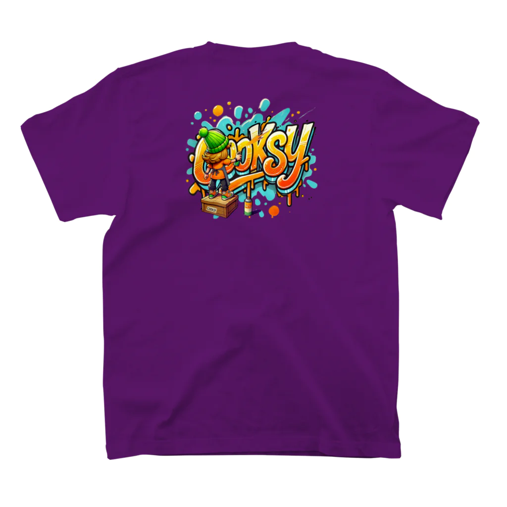 CooksyのCooksy Action Spray スタンダードTシャツの裏面