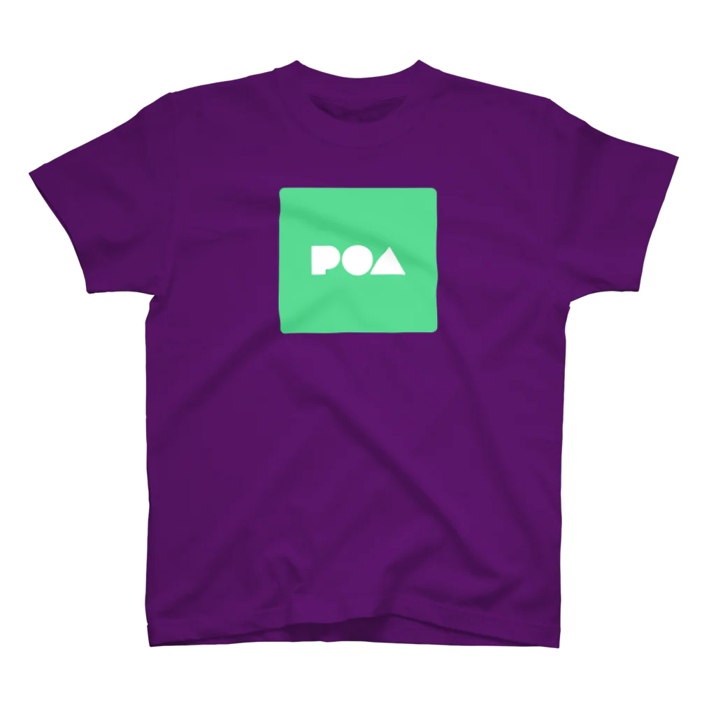 こじまる@柴イッヌのPOA握力Tシャツpurple Regular Fit T-Shirt