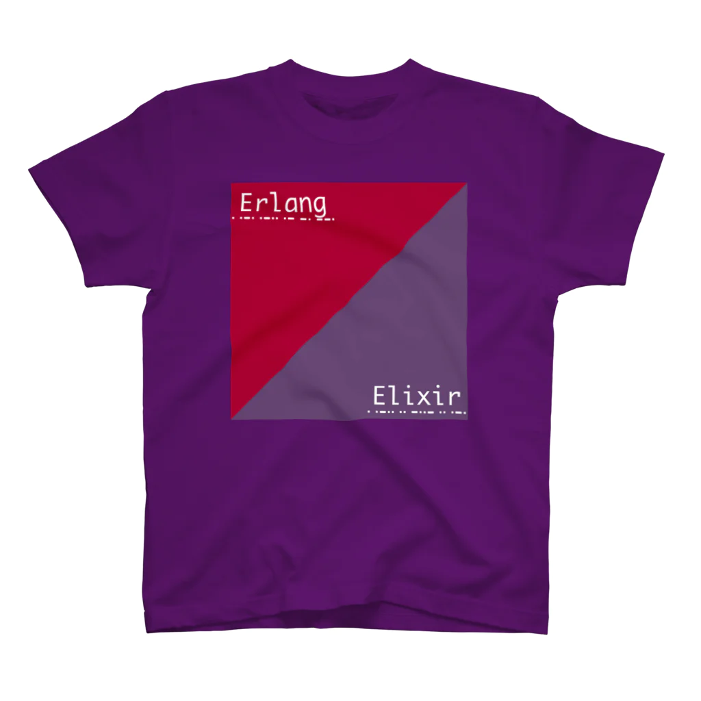 Erlang and Elixir shop by KRPEOのErlang and Elixir Regular Fit T-Shirt