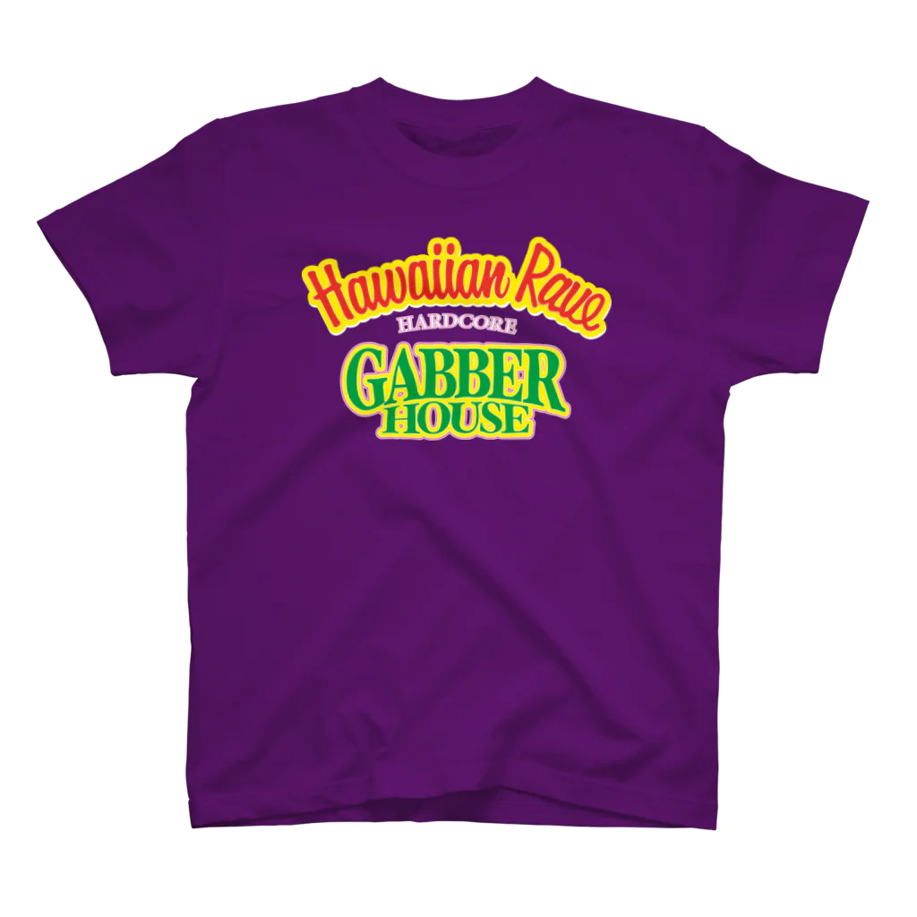 Souvenir HawaiiのHAWAIIAN RAVE GABBER HOUSE Regular Fit T-Shirt