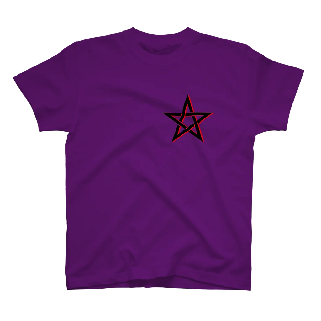 レールファン&スピリチュアルアイテムショップの五芒星　陰陽道　陰陽師 Regular Fit T-Shirt