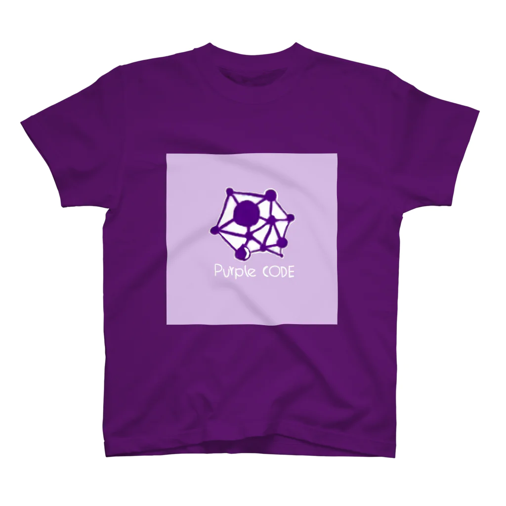 NPO法人 Purple CodeのPurple Code スタッフ用 スタンダードTシャツ