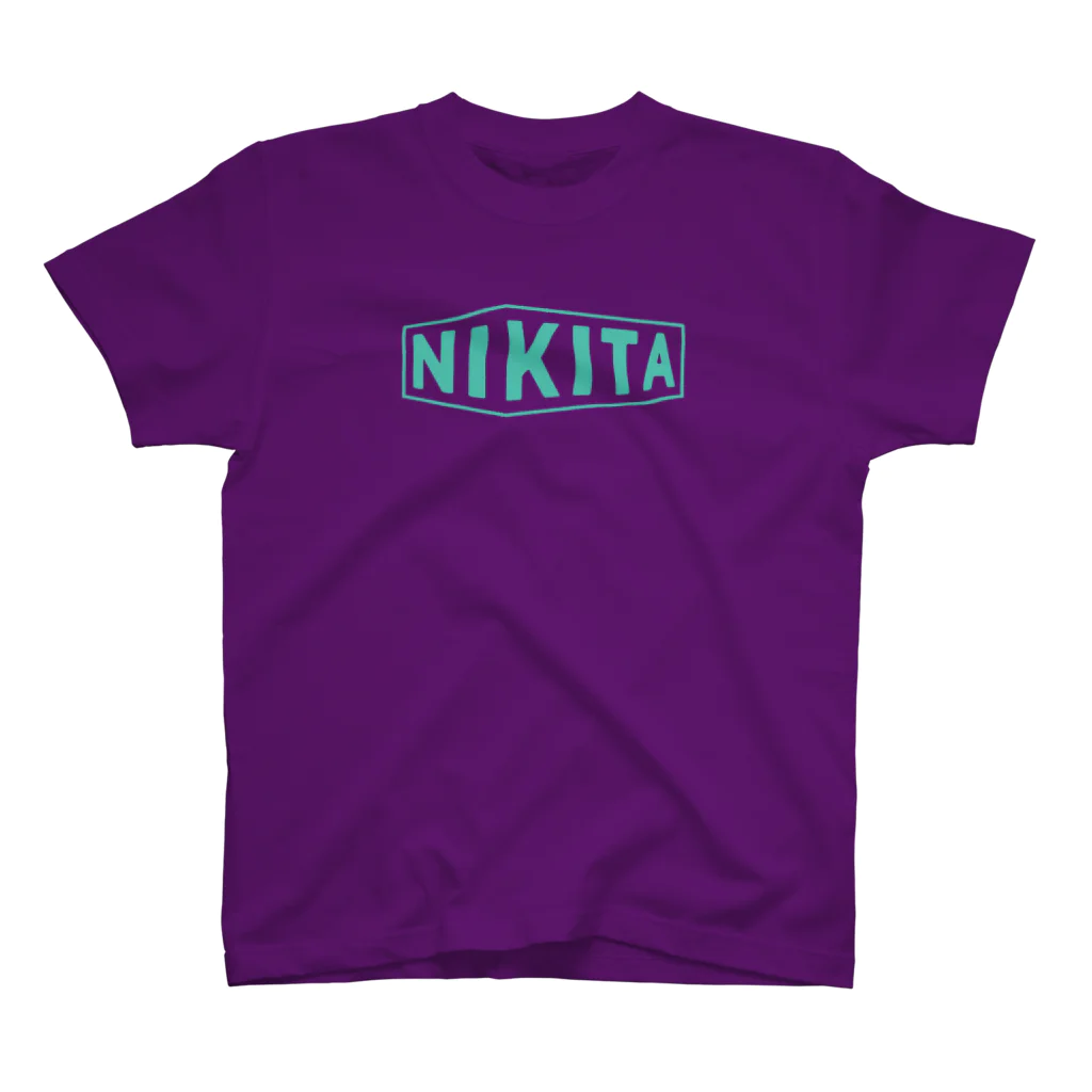 コアラのニキータのNIKITAロゴ グリーン Regular Fit T-Shirt