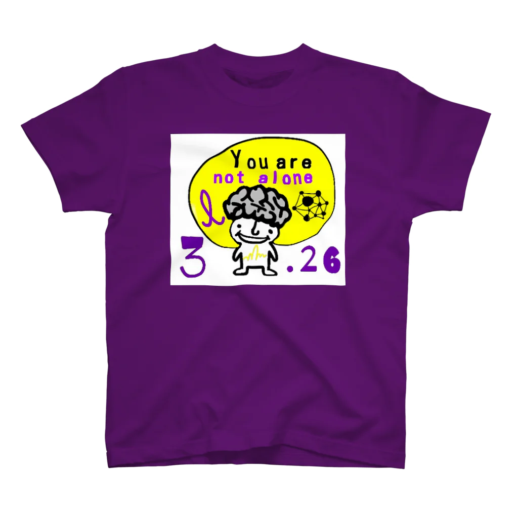 NPO法人 Purple Codeの【数量限定特価】パープルデー記念特価 スタンダードTシャツ