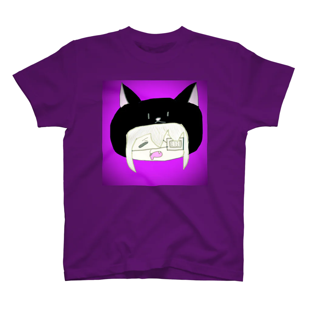市イラストグッズショップの猫娘 Regular Fit T-Shirt