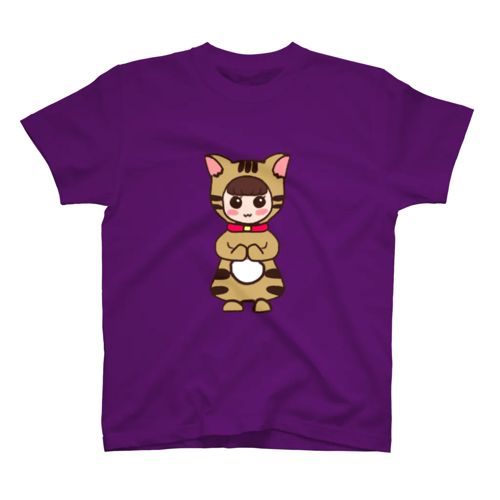 Victory1004のcute cat スタンダードTシャツ