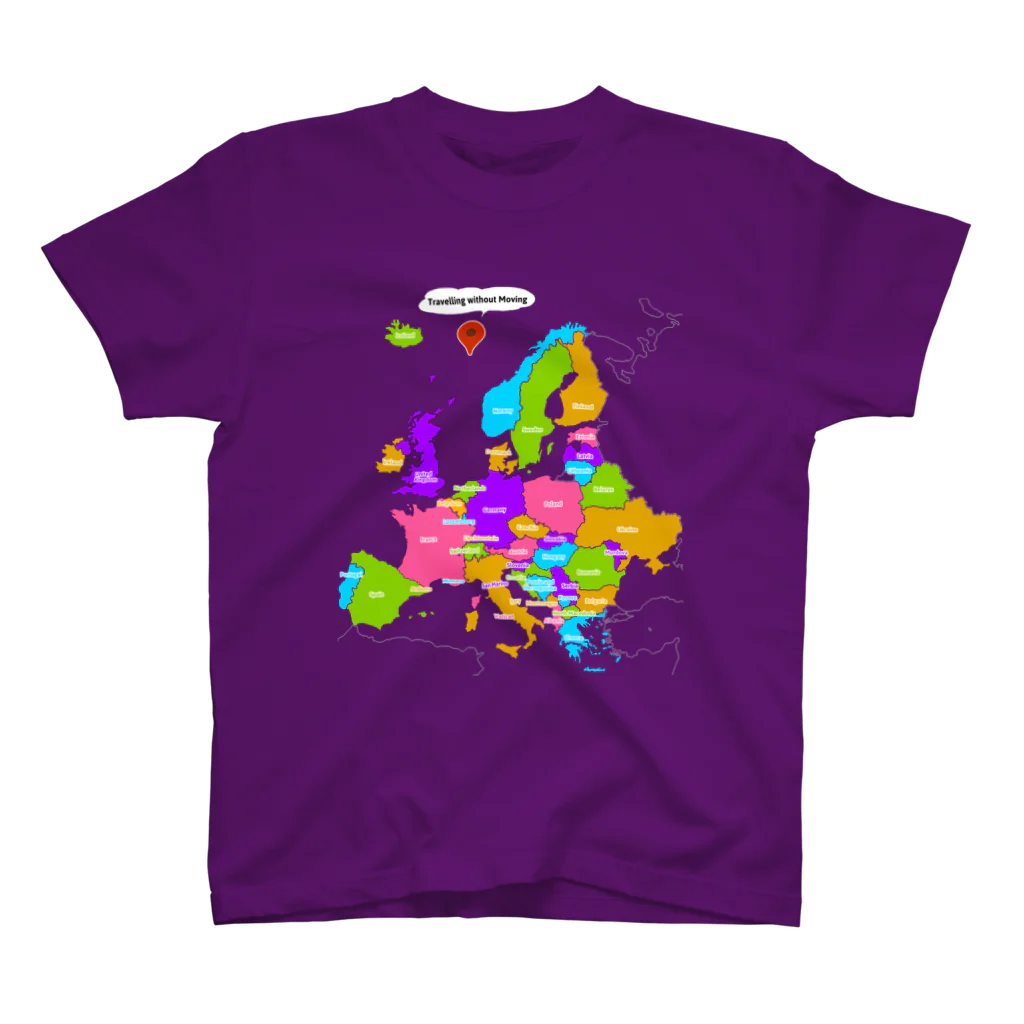 dodemoi graphicsのTWM europe T-shurt スタンダードTシャツ