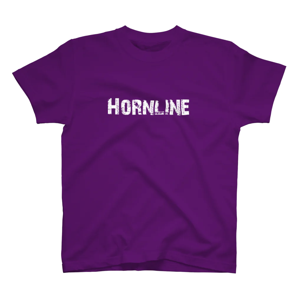 Forward MarchのHornline（濃い色用） スタンダードTシャツ