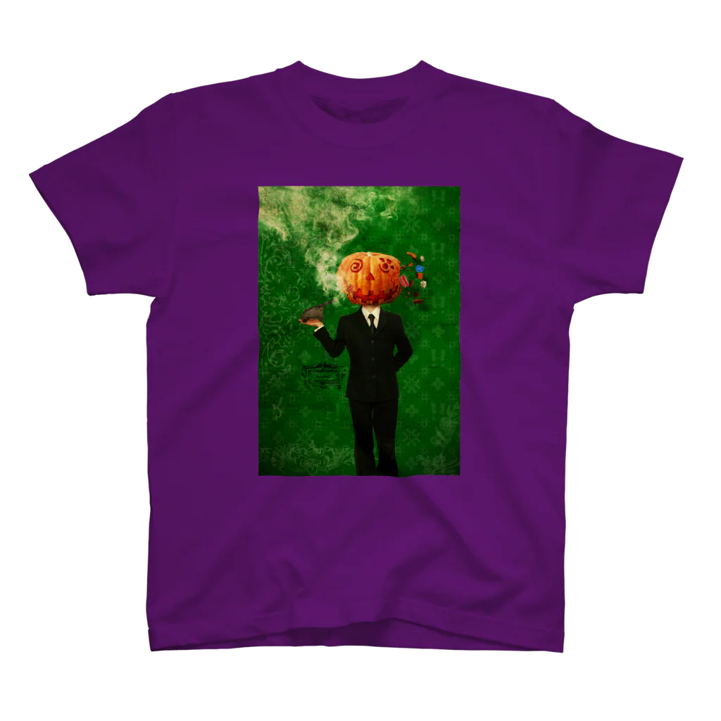 Hugki!!の【Pumpkin Dumpty】 スタンダードTシャツ