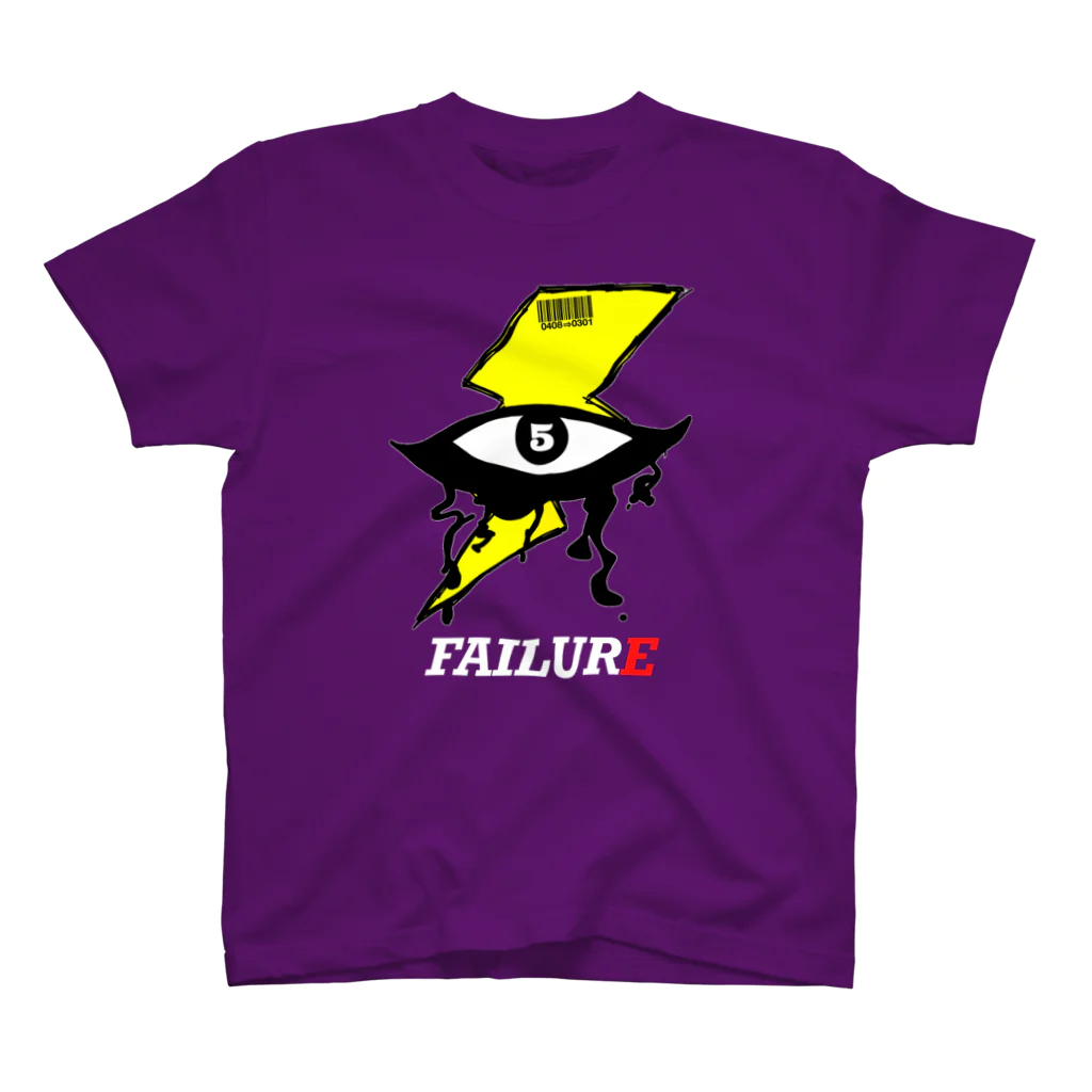 【Zebra channel 公式SHOP】 しまうま工房のFAILUR E スタンダードTシャツ