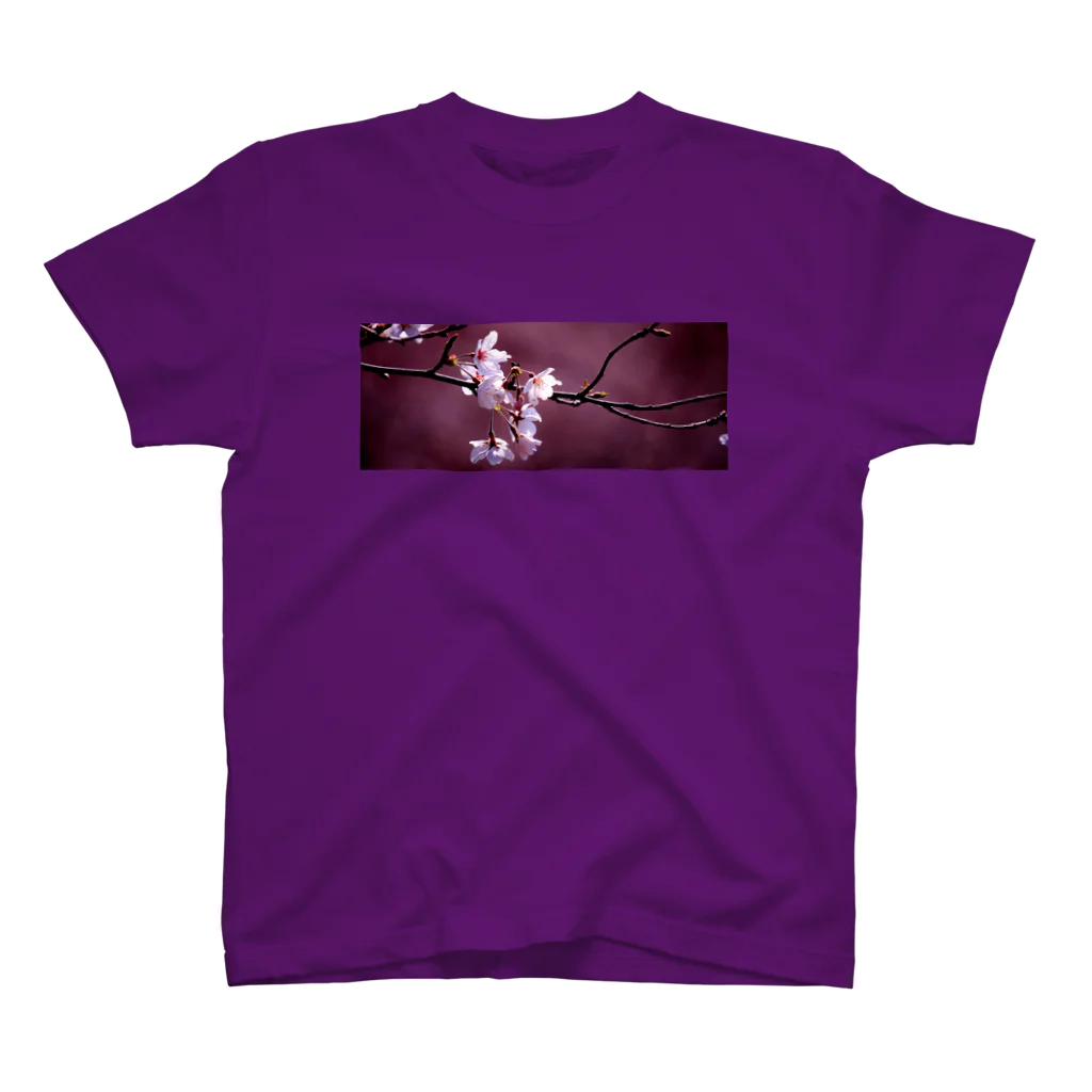 M.F.Photoの桜とあずき色 スタンダードTシャツ