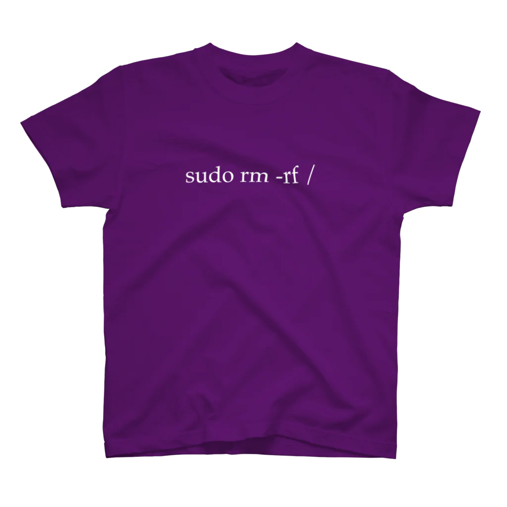 三重殺サードの店のsudo rm -rf / スタンダードTシャツ