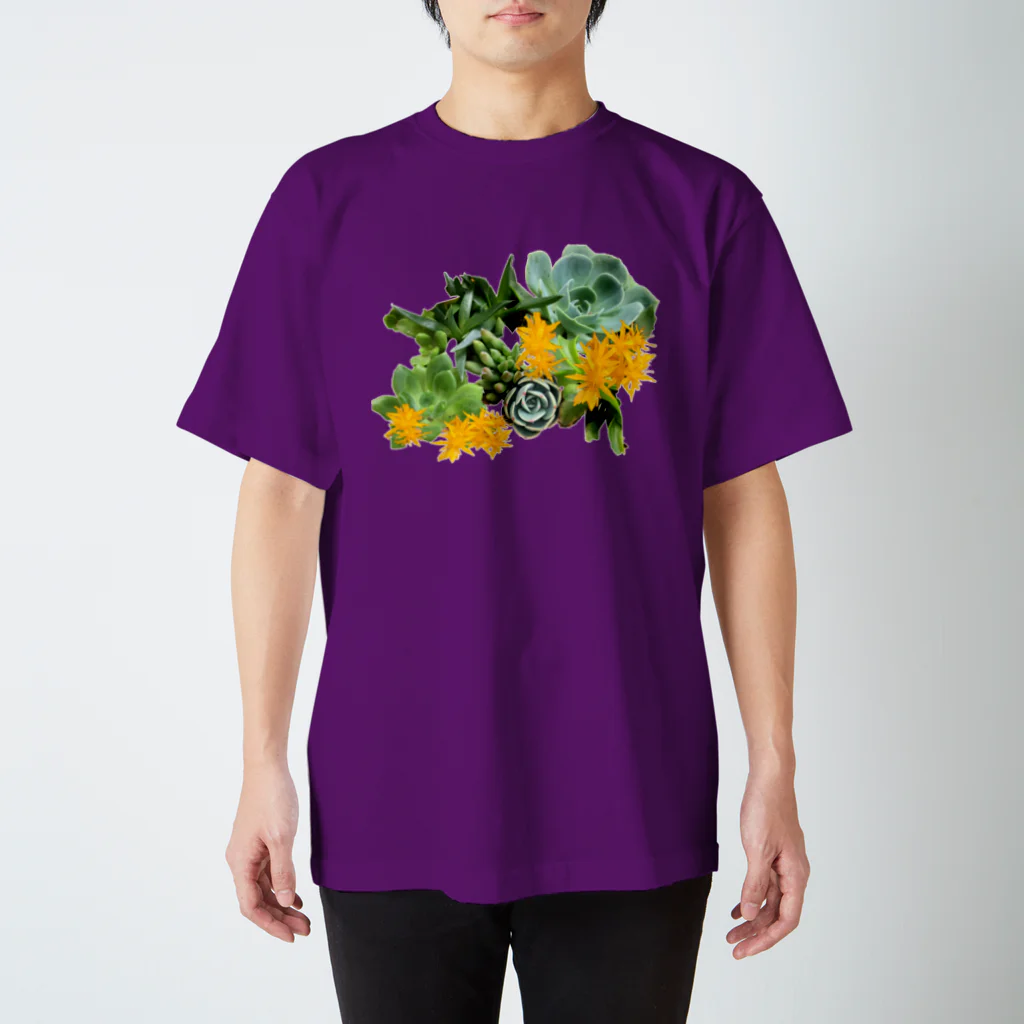 TANIKU-WANの4680ドキドキパープル Regular Fit T-Shirt
