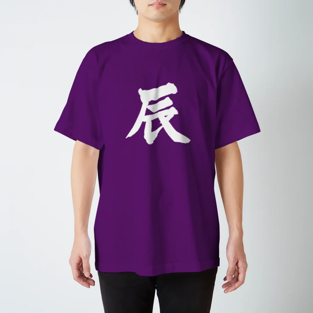 筆文字屋  照のシリーズ辰 Regular Fit T-Shirt