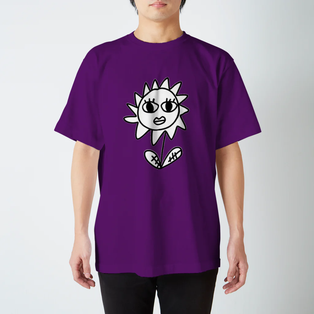 朔のこっち見んなflower スタンダードTシャツ