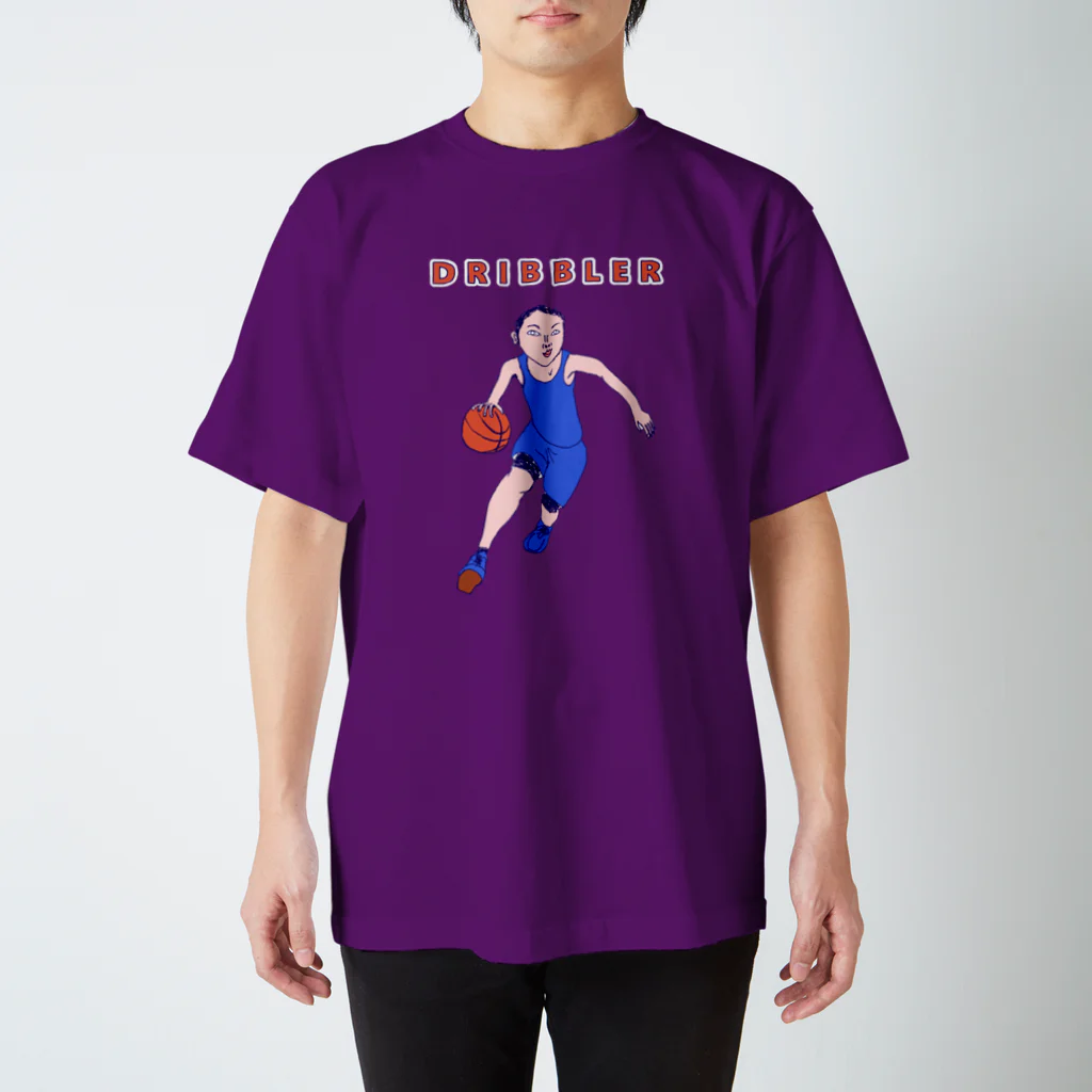 NIKORASU GOのバスケットデザイン「ドリブラー」＜英語バージョン＞＜tシャツ　パーカー　スウェット　ETC＞ Regular Fit T-Shirt