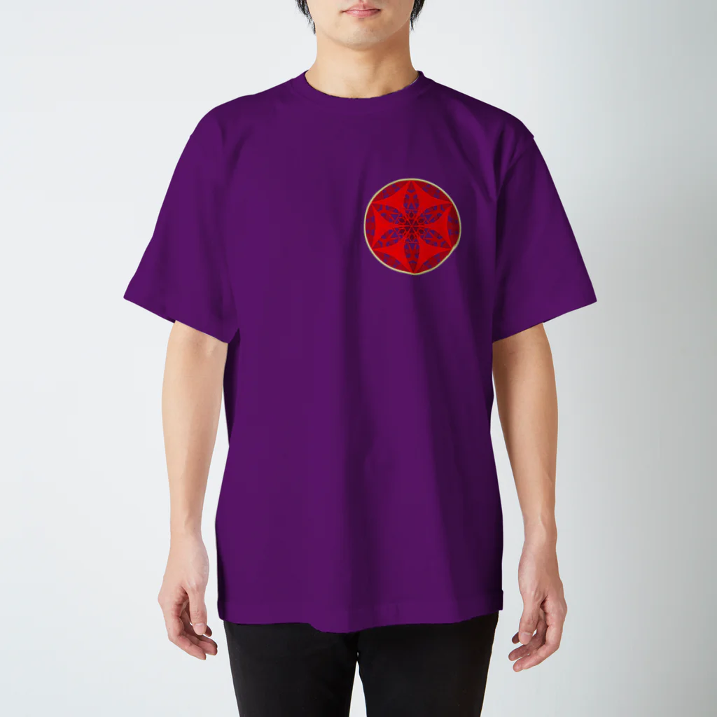 月夜のタツノオトシゴのRight, let's wear Kiriko2 スタンダードTシャツ