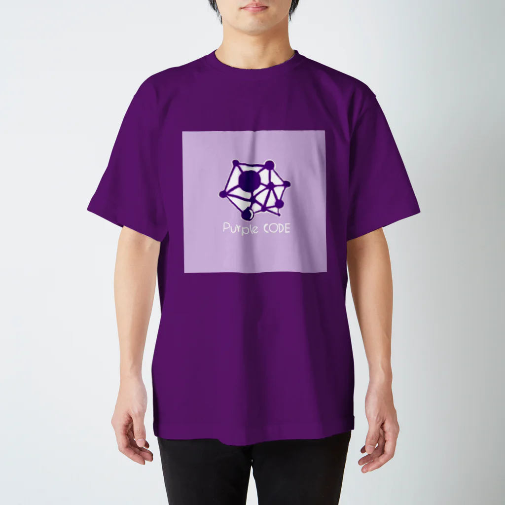 NPO法人 Purple CodeのPurple Code スタッフ用 スタンダードTシャツ