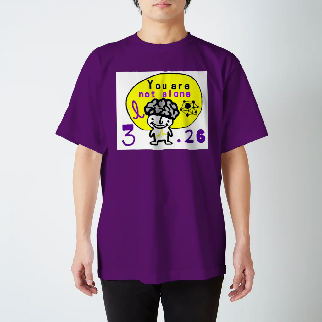 NPO法人 Purple Codeの【数量限定特価】パープルデー記念特価 スタンダードTシャツ