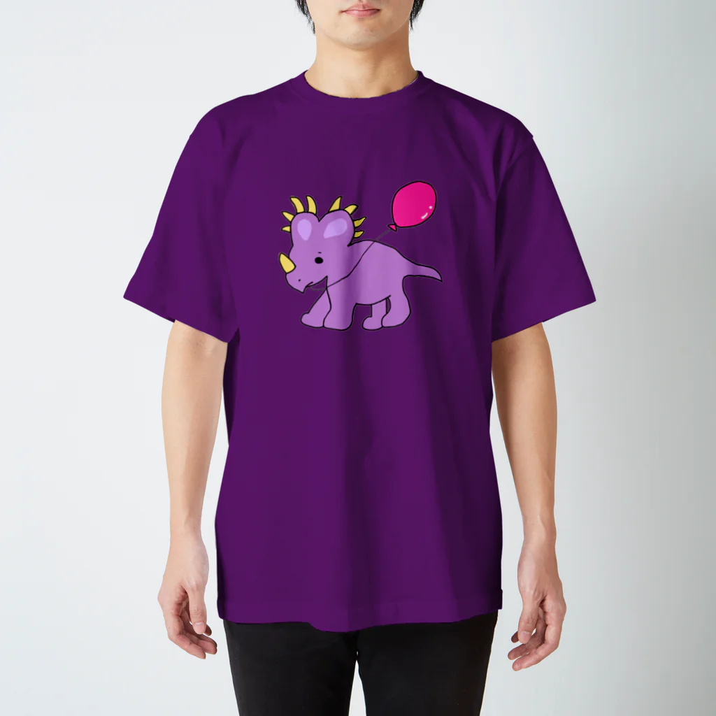 yuuのスティラコサウルスのラベンダー。 Regular Fit T-Shirt