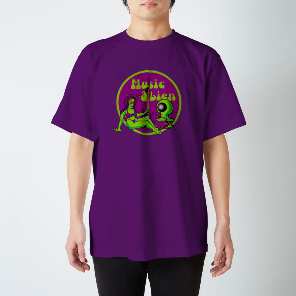 提供 tshopのMUSIC ALIEN スタンダードTシャツ