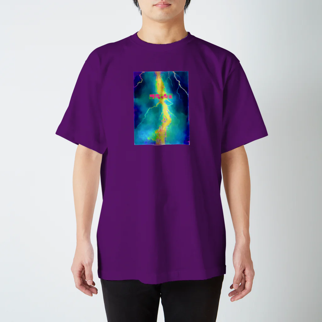 hide_and_seekのフラッシュ スタンダードTシャツ