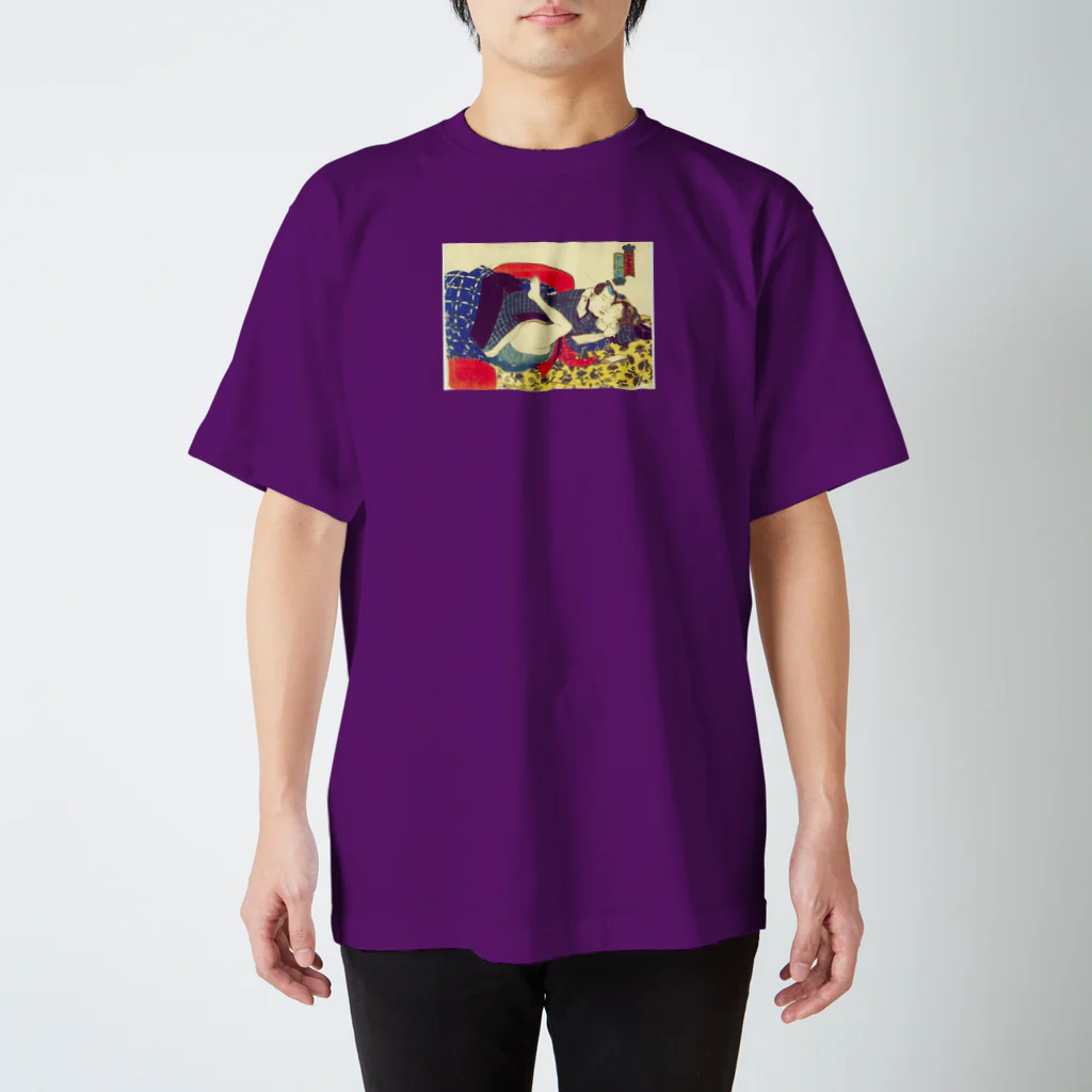 Bankの春画 浮世絵 エ口 スタンダードTシャツ