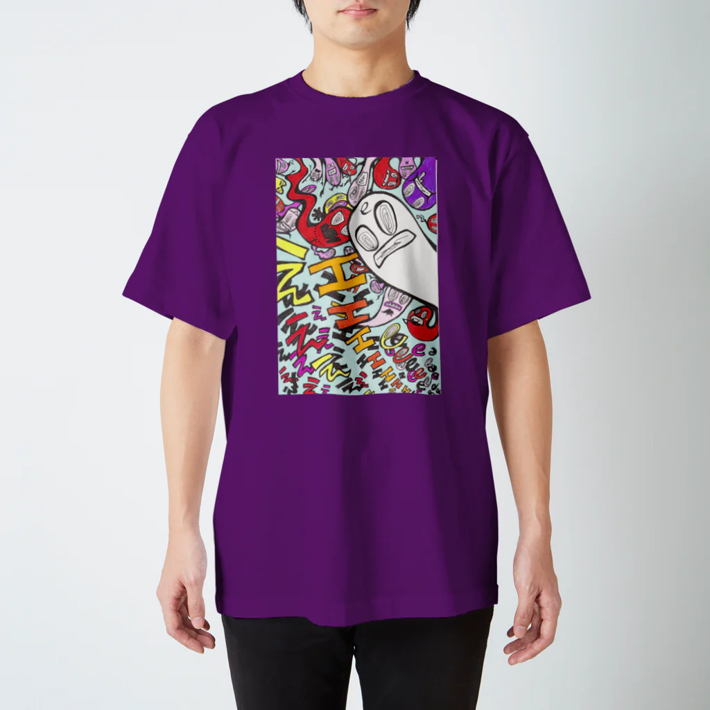 OMENYAのぶったまげおばけ Regular Fit T-Shirt