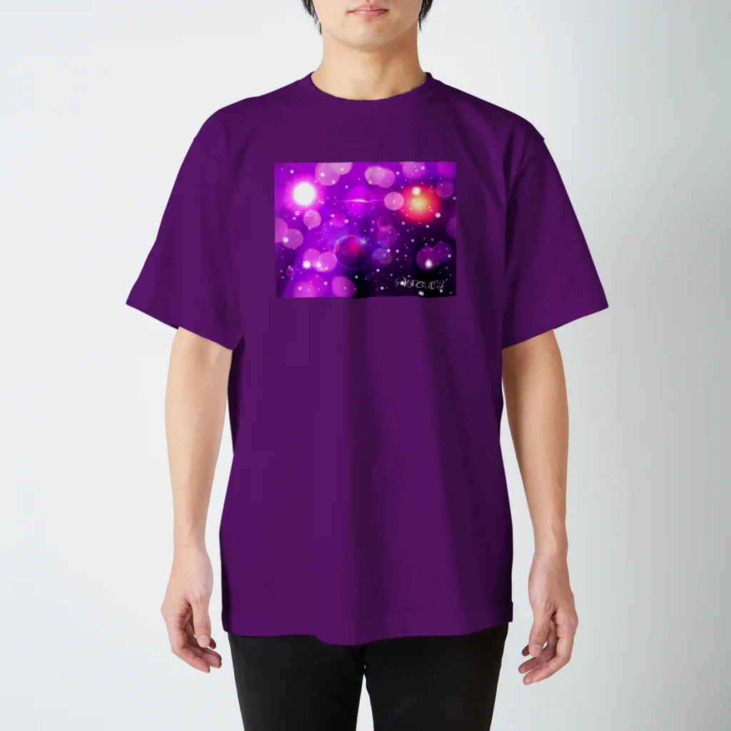 日本の妖怪&スピリチュアルの数秘＆カラー(7 バイオレット) Regular Fit T-Shirt