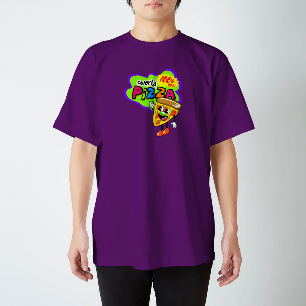 C WORLD🐻💜のMR.PIZZA スタンダードTシャツ