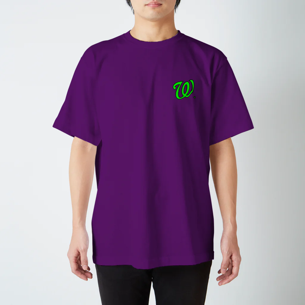 Wyu...のダブリュー　ロゴ Regular Fit T-Shirt