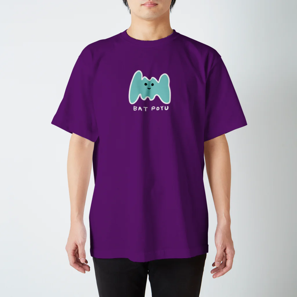 POYUPOYUのコウモリ君 スタンダードTシャツ