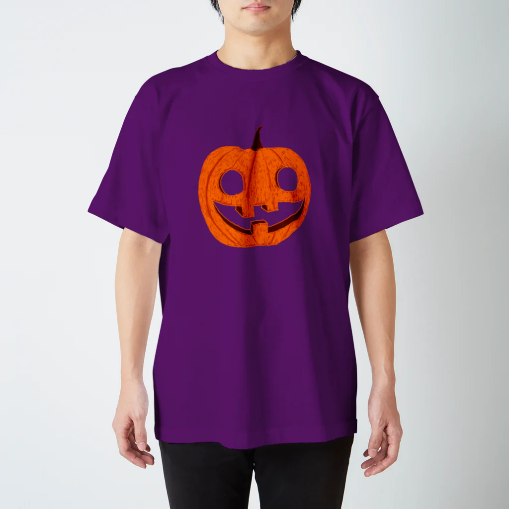 NIKORASU GOのハロウィンデザイン「カボチャ」 Regular Fit T-Shirt