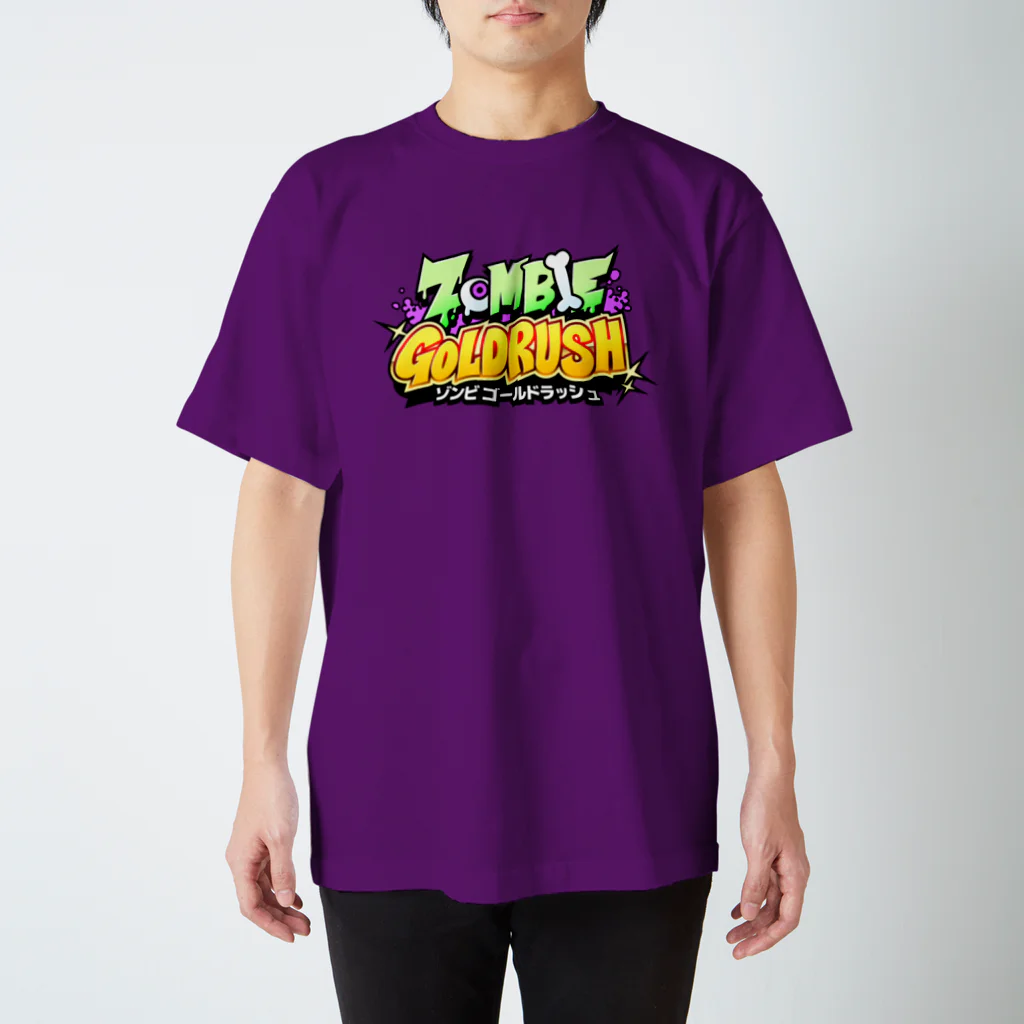 Amajor6 Shop SUZURI支店のZOMBIE GOLD RUSH スタンダードTシャツ