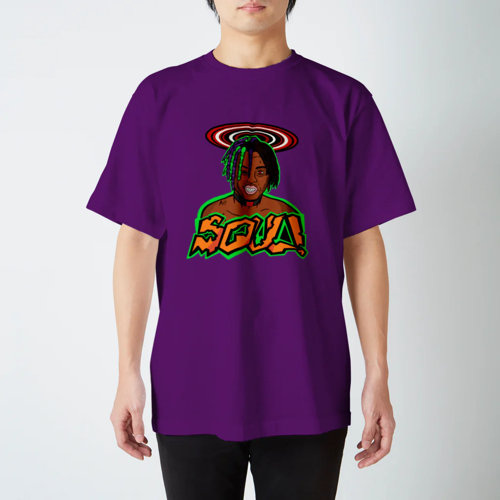 JOESAN🇯🇵🇬🇭のSOUL! Tシャツ Regular Fit T-Shirt